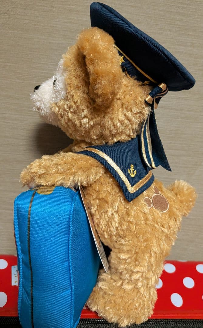 ディズニーシー☆ダッフィー20周年ぬいぐるみトランクダッフィー