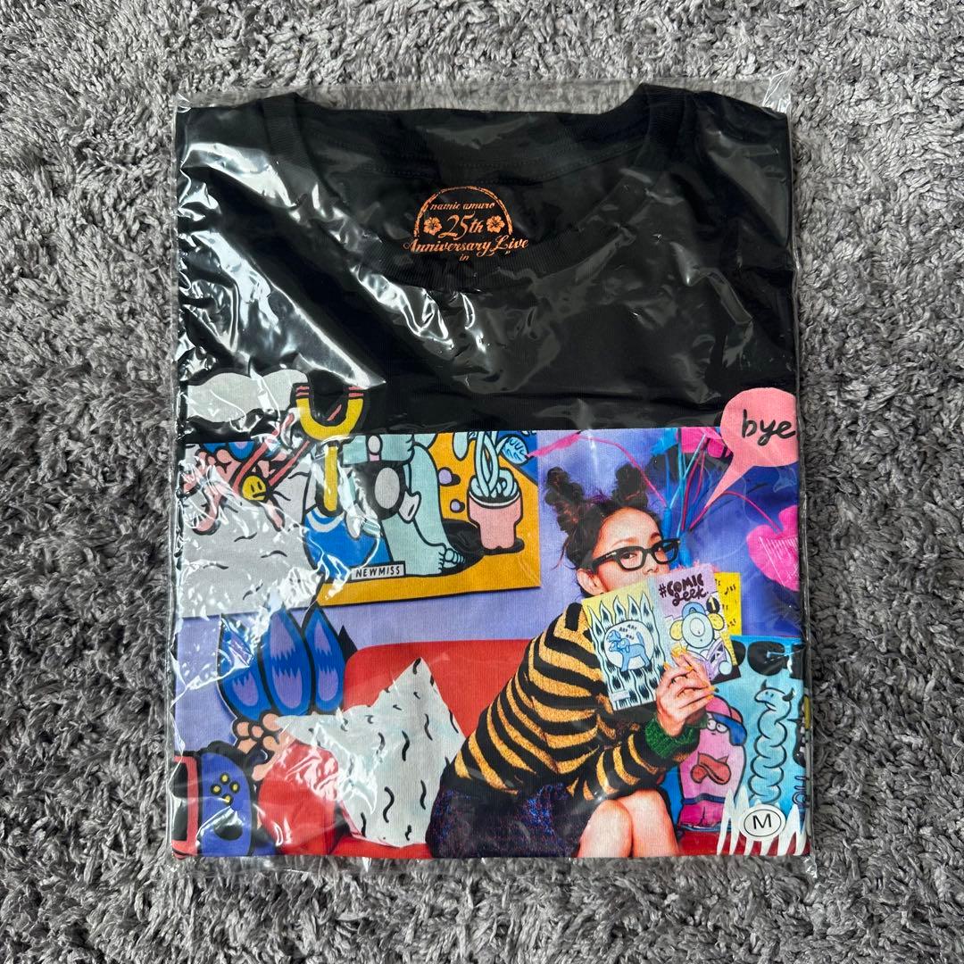 安室奈美恵　25th 沖縄　ツアーTシャツ　未使用サイズM 安室奈美恵 25th anniversary 25周年 引退 沖縄限定Tシャツ - メルカリ