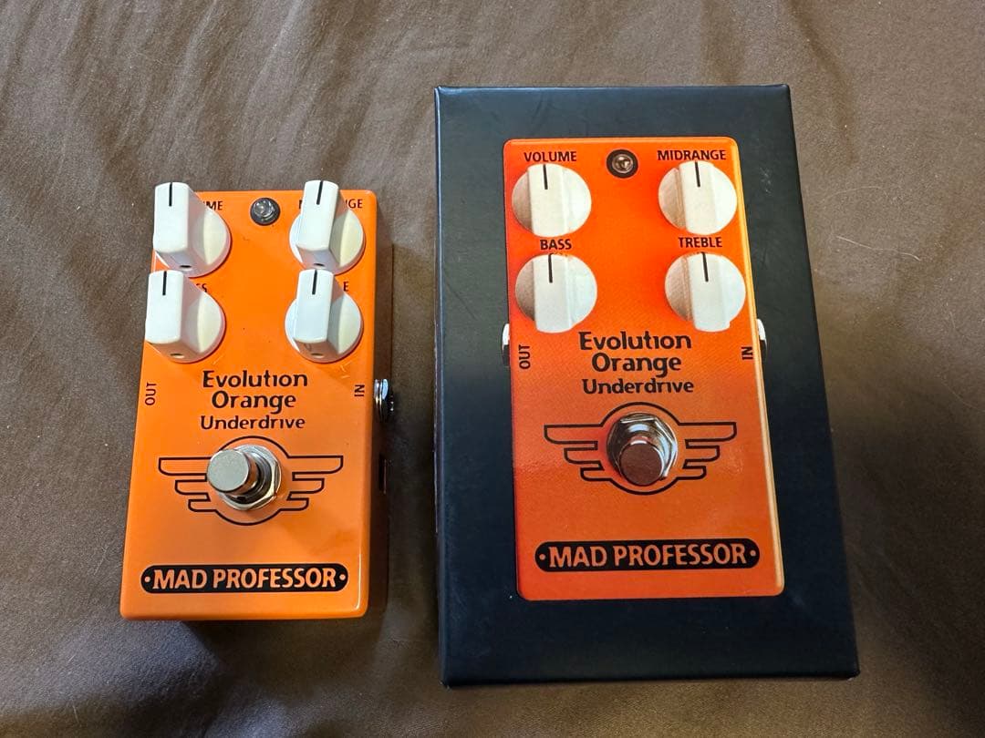 ギター MADPROFESSOR Evolution Orange Underdrive Mad Professor Factory Pedalシリーズ アンダードライブEvolution