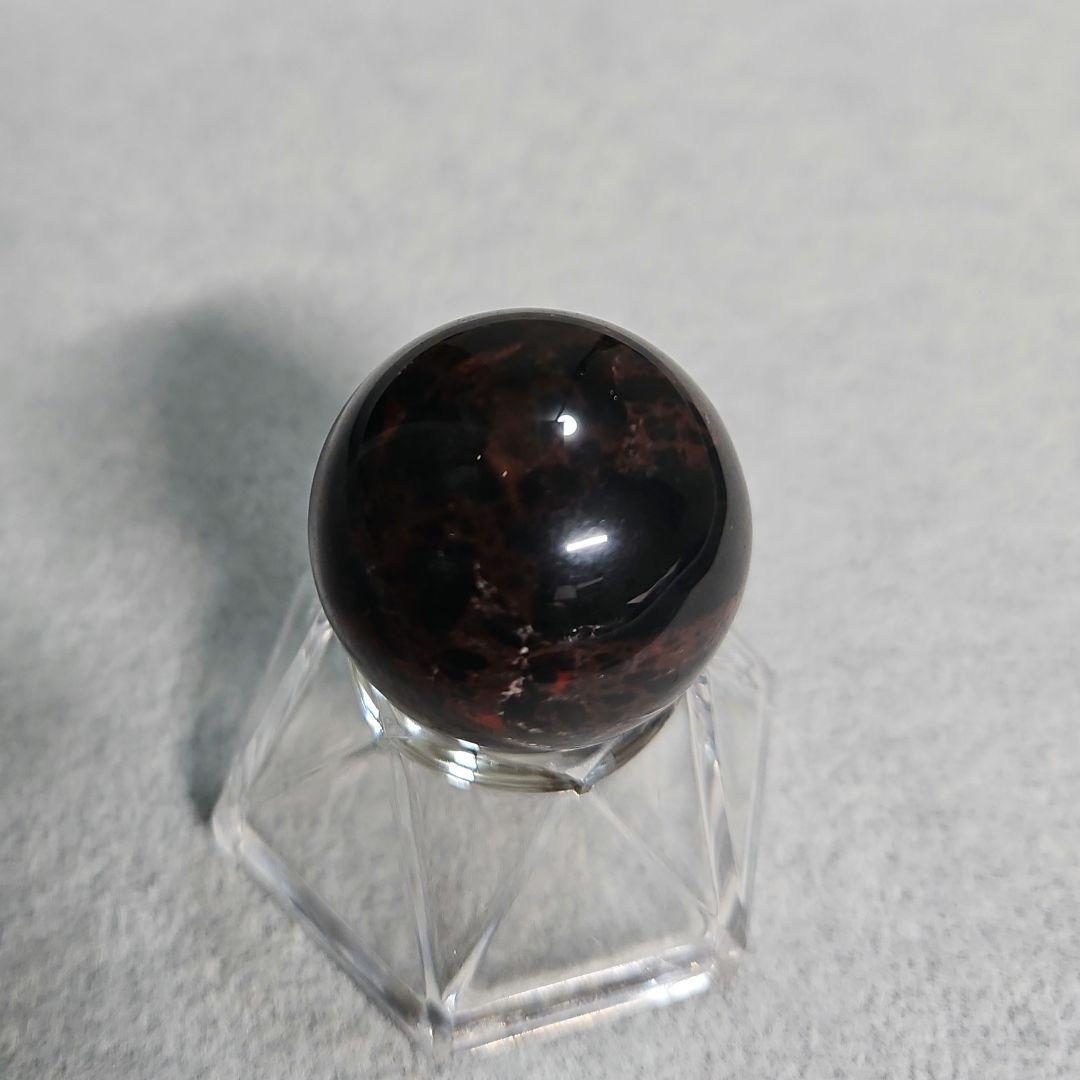 十勝石 オブシディアン 28.1mm スフィア 北海道産