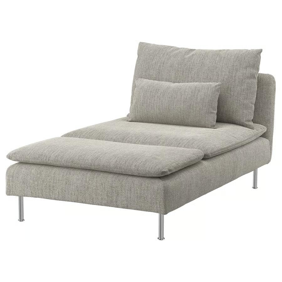 【Ｔ's】IKEA ソーデルハムン寝椅子 ヴィーアルプ ベージュブラウン SÖDERHAMN ソーデルハムン 寝椅子, ヴィーアルプ ベージュ/ブラウン - IKEA