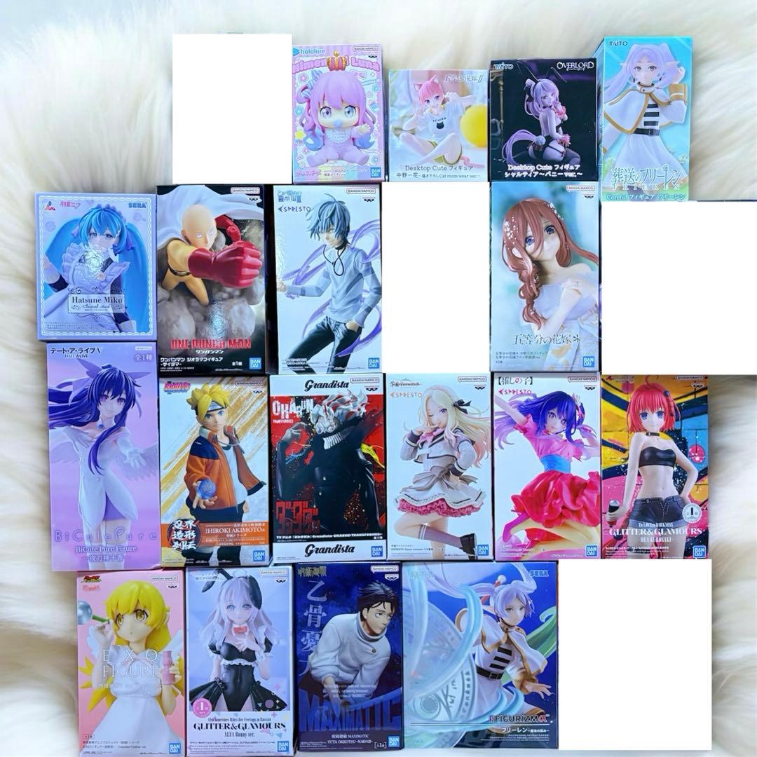 新品未開封】プライズフィギュア 22点セット まとめ売り - メルカリ