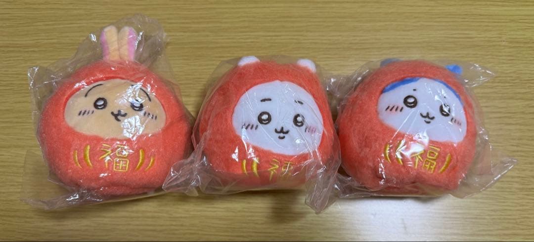 ちいかわ だるまになっちゃった！ころりん起き上がりこぼしぬいぐるみ 3種セット だるまになっちゃった！ ころりん起き上がりこぼしぬいぐるみ』 （ちい
