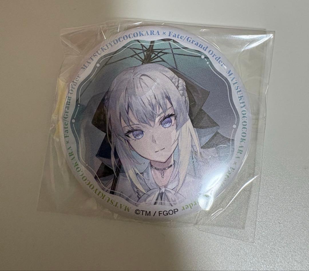 モルガン 缶バッジ Fate マツキヨココカラ FGO - メルカリ