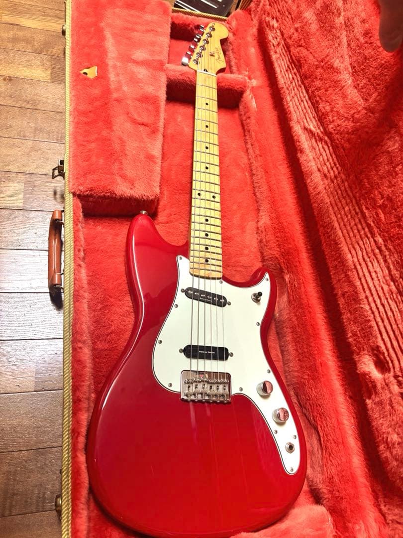 fender duo sonic ダンカンPU Fender Duo-Sonic - Capri Orange