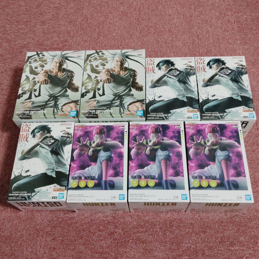 HUNTER×HUNTER 　プライズフィギュア 2025年7月発売最新プライズ HUNTER×HUNTER ワールドコレクタブル