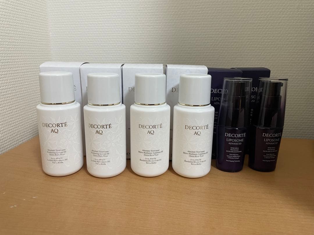 DECORTÉリポソーム美容液12ml2本、化粧水50ml2本、乳液50ml2本 リポソーム アドバンスト リペアセラム ＜30mL＞ | DECORTÉ（コスメ