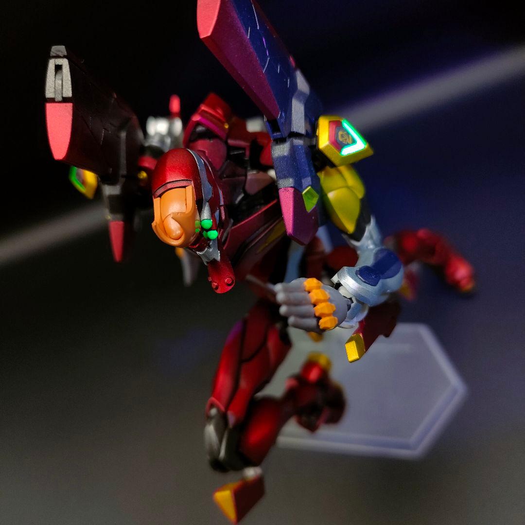 エヴァンゲリオン 弐号機 RG ESVシールド装備 アスカ 【全塗装完成