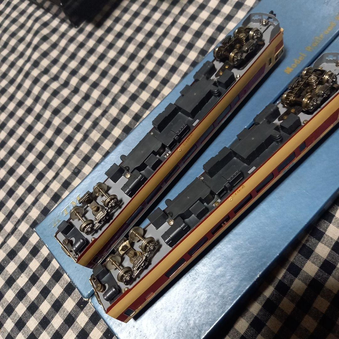 鉄道模型HOゲージ キハ82 1M カツミ模型店製品 塗装済キット組2両元箱
