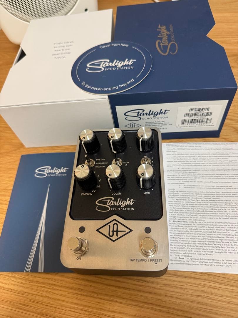 UAFX Starlight Echo Station です Universal Audio / UAFX Starlight Echo Station ディレイ【国内正規品
