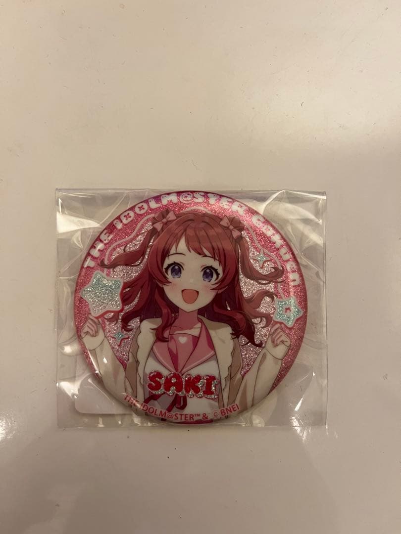 学園アイドルマスター 花海 咲 DMMスクラッチ E-1 缶バッジ - メルカリ