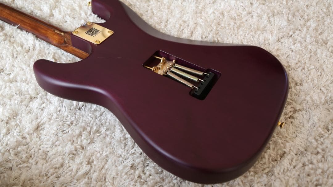 Warmoth パープルバースト ストラト Fender USA ネック - メルカリ