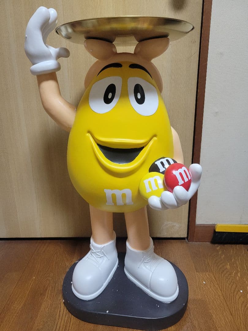 訳あり M&M's エムアンドエムズ サイドテーブル M&M フィギュア 置物 新品 M&M's エムアンドエムズ サイドテーブル M&M フィギュア 置物
