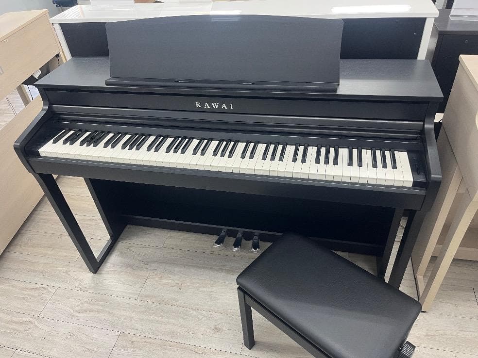 ★76586【電子ピアノ】KAWAI　SCA401MB　23年製 電子ピアノ新製品 / 島村楽器限定モデル】KAWAI SCA401MBモダン