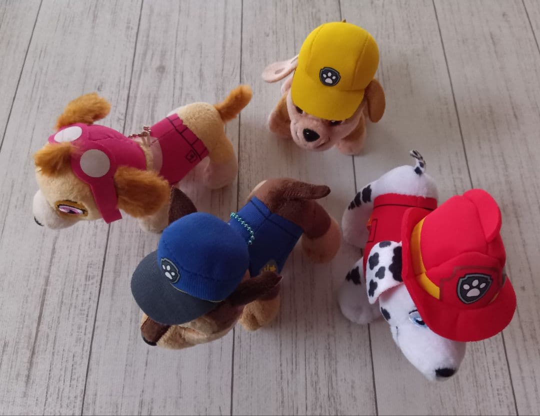 パウパトロール 全4種コンプリートセット チェイス マーシャル スカイ