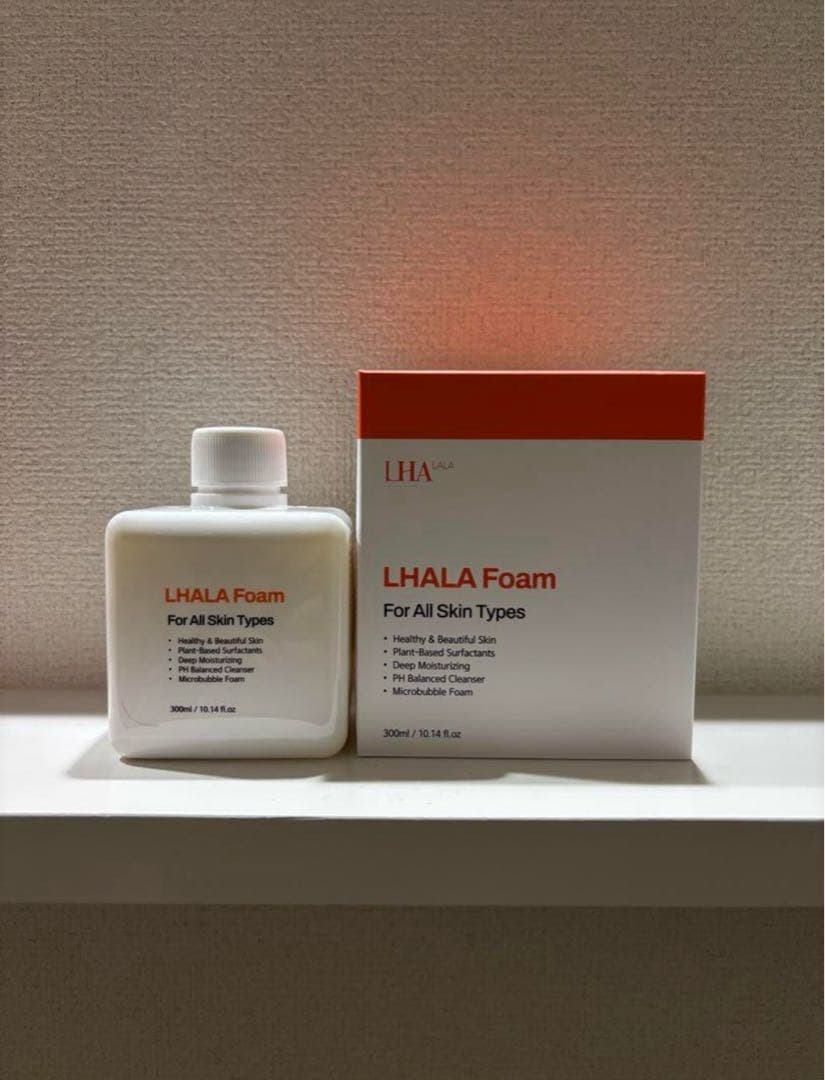 正規品・新品【ララピール洗顔フォーム】LHALA Foam 300ml LHALA Peel LHA LALA MICRO O2 BUBBLE FOAM CLEANSER ララピール 第4
