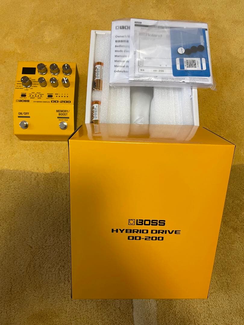 BOSS OD-200 ハイブリッドドライブ BOSS「OD-200 Hybrid Drive」レビュー：多面体のドライブ・ワーク