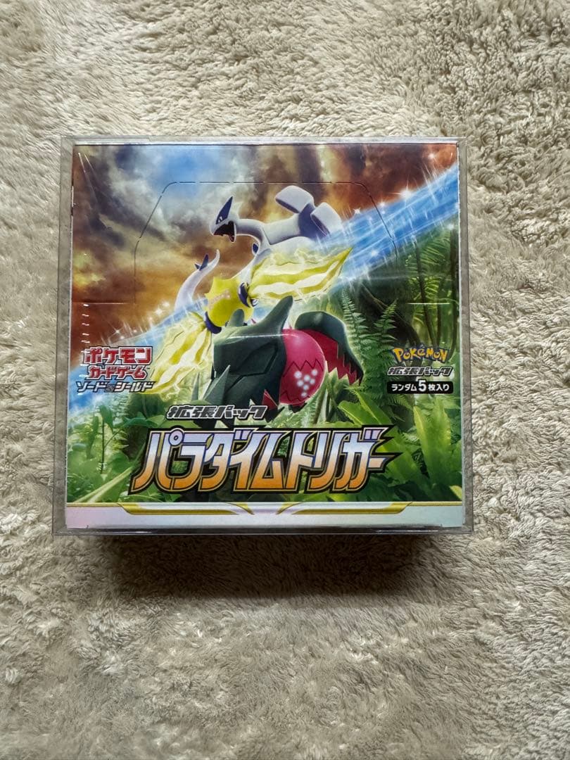 ポケモンカードゲーム　パラダイムトリガー1box シュリンク付き パラダイムトリガー 1BOX シュリンク付き ポケモンカードゲームの通販
