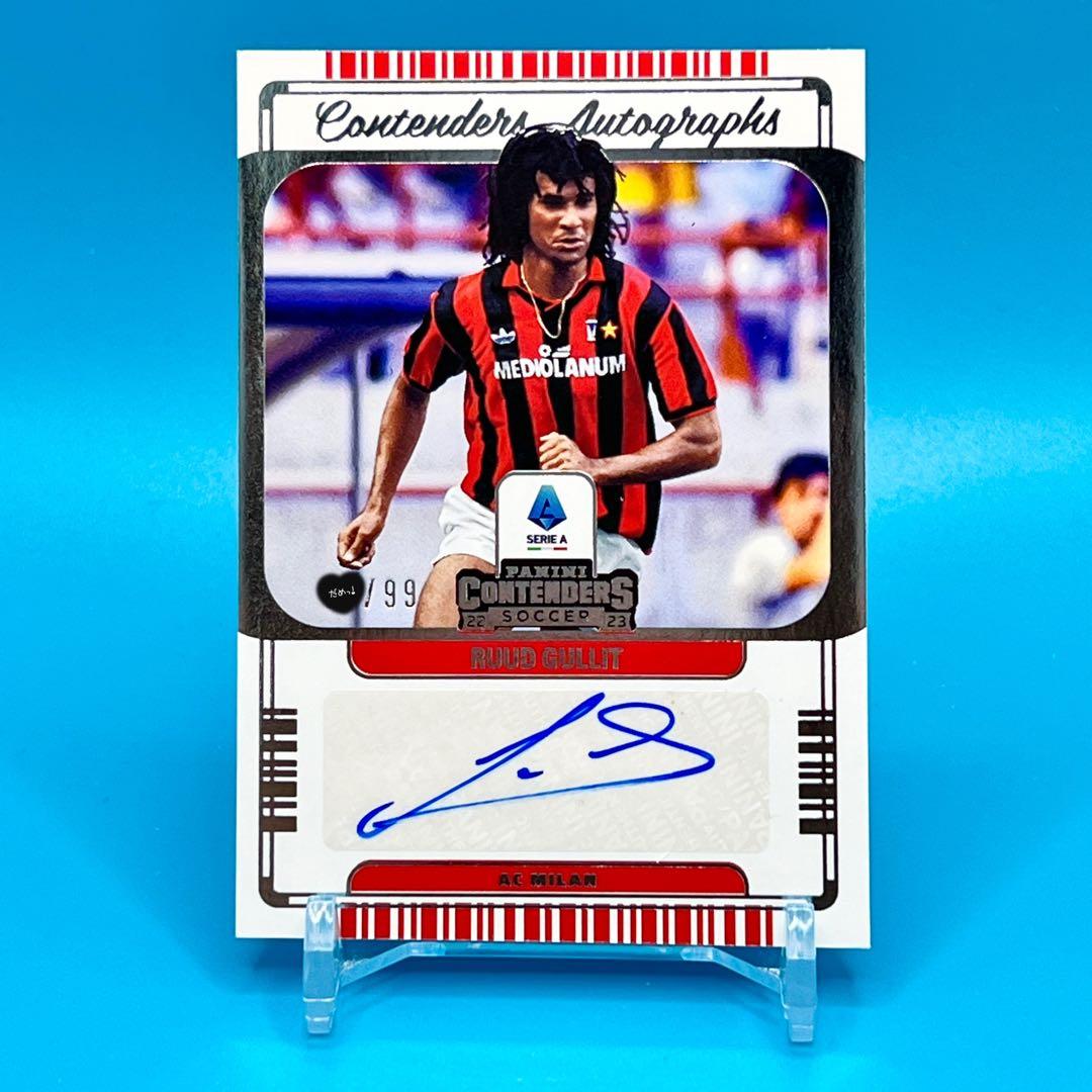 世界99枚限定！Panini Gullit ルート フリット 直筆サインカード Yahoo!オークション -「ルート フリット」(シングルカード) (サッカー
