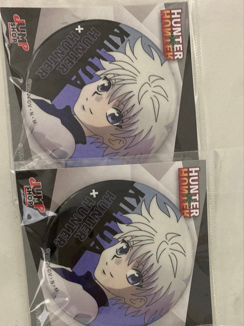 HUNTER×HUNTER グリッター缶バッジ キルア 2個セット - メルカリ