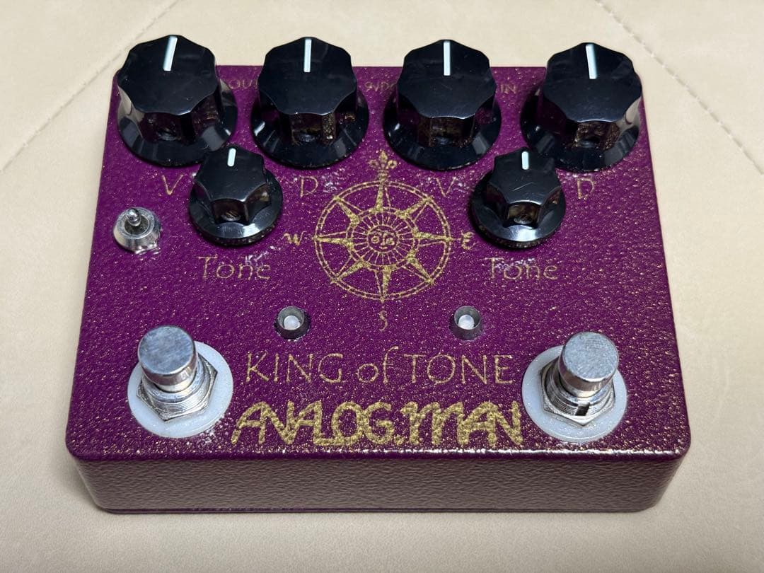 【一点物】ANALOG MAN KING of TONE V4スペシャルカスタム ANALOGMAN KING OF TONE V4 HIGHGAIN 在庫薄の貴重なアナログマンの