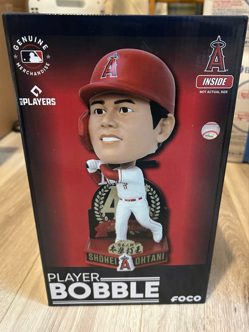 Shohei Ohtani ボブルヘッド フィギュア　ホームラン王記念 Funko めざせ ホームラン王 大谷翔平 ボブルヘッド FOCO BOBBLE