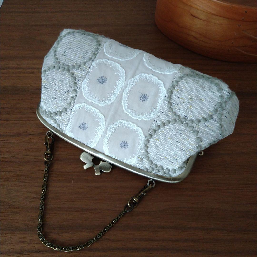 【sale】うさぎの口金 親子がま口長財布☆ミナペルホネンハンドメイド うさぎが可愛い親子がま口財布＊ミナペルホネン×リバティ mina