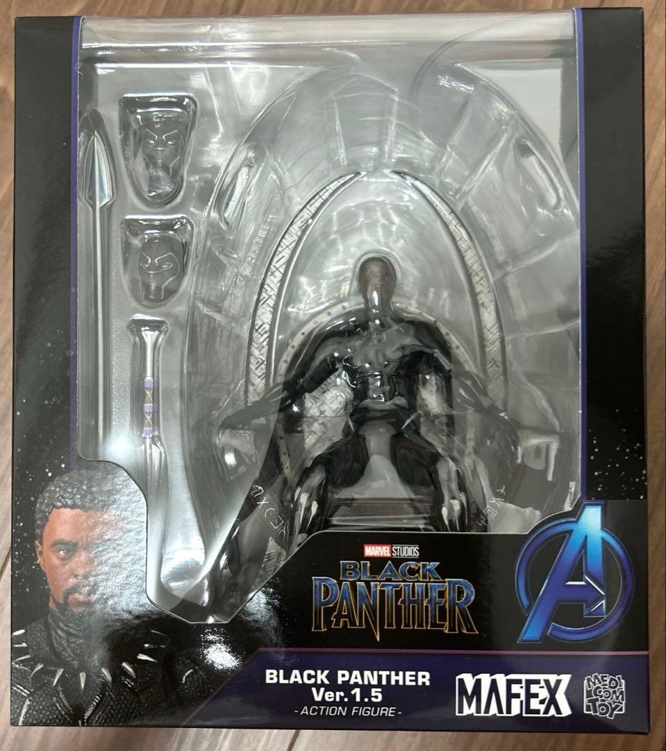 MAFEX ブラックパンサー Ver.1.5 マフェックス 新品未開封 2026年最新】MAFEX ブラックパンサー 1.5の人気アイテム - メルカリ