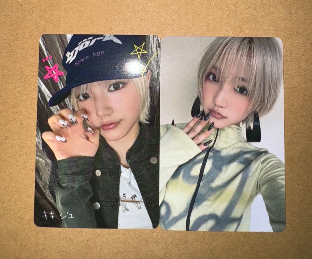 kiiikiii delulu pack タワレコ 渋谷 トレカ ジユ 2種 - メルカリ