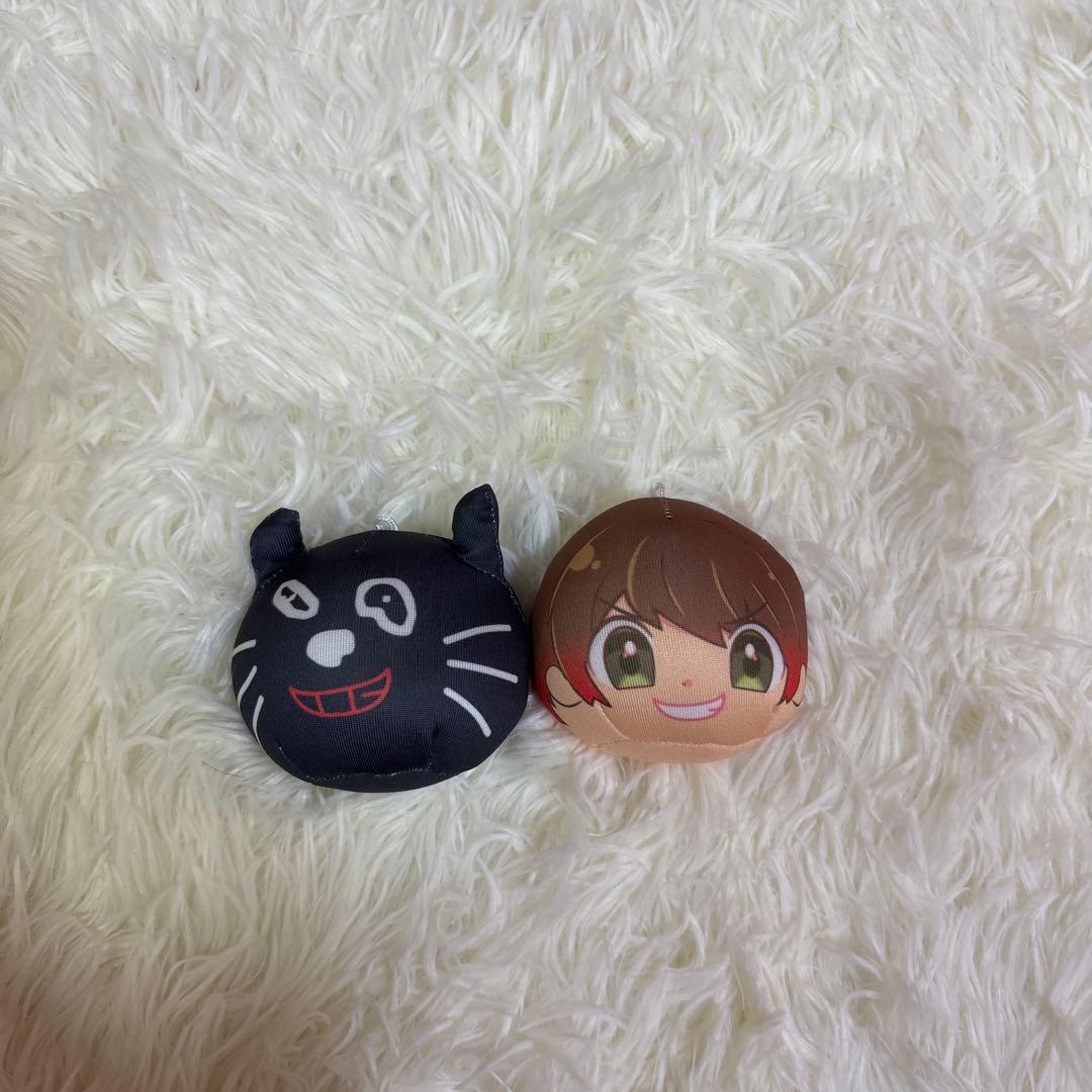 キヨ キヨ猫 ビーズ もちもちビーズクッションキーホルダー - メルカリ