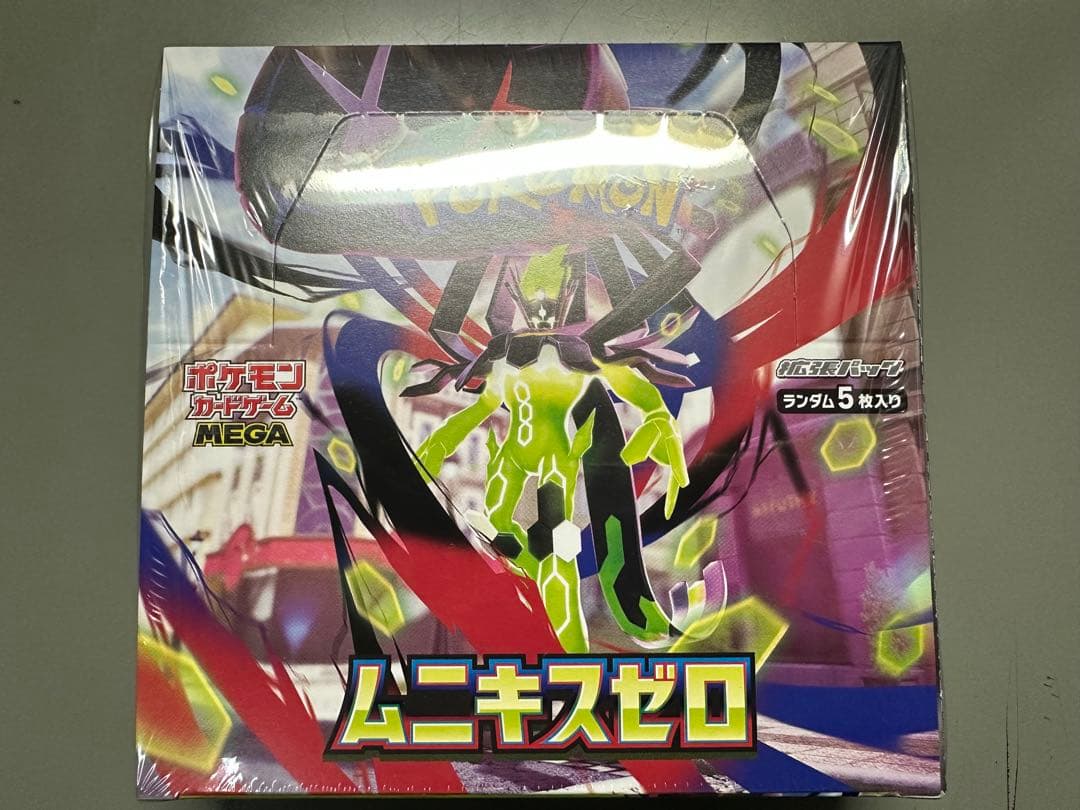 ムニキスゼロ 1BOX シュリンク付き シュリンク付き】ムニキスゼロ 1BOX ポケモンカード 高重量BOX｜Yahoo