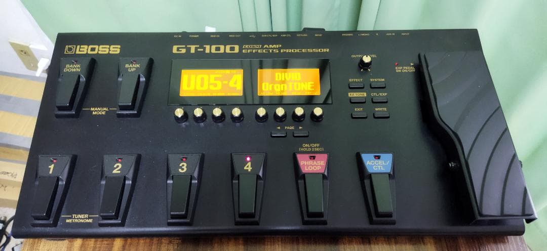 BOSS GT-100 Ver,2 ギターエフェクター One Month with the Boss GT-100 v2 | guitar TONE OVERLOAD
