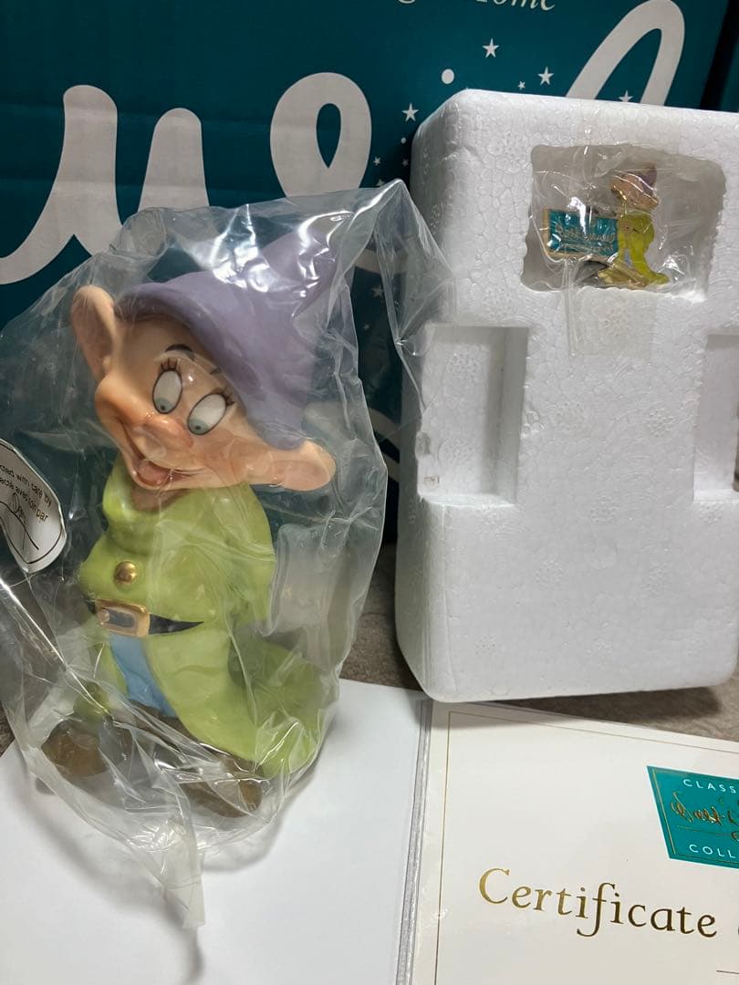 新品未使用 ディズニーWDCC 白雪姫小人 ドーピー フィギュア 楽天市場】WDCC おとぼけ ドーピー クラシックショー Snow White