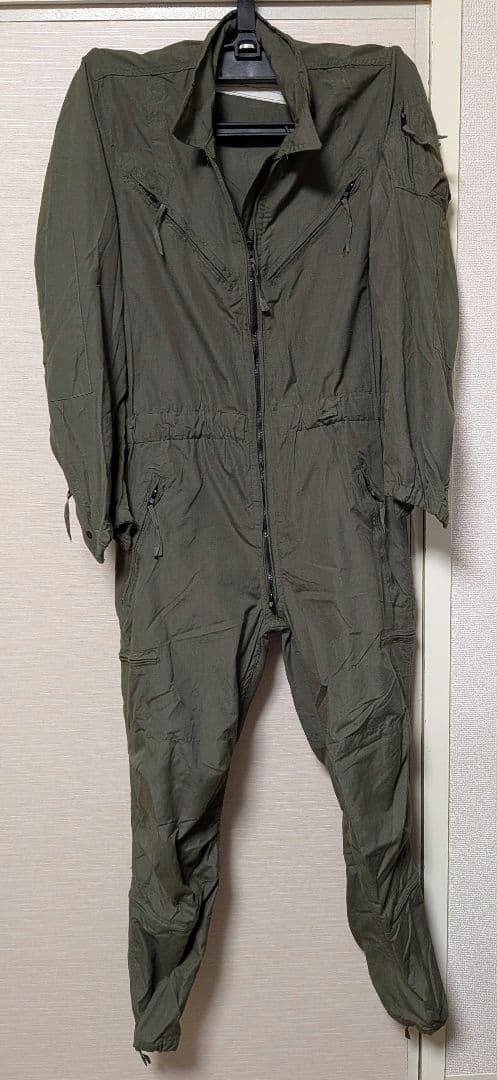 carter industries製実物　米軍　タンカース　つなぎMサイズ相当 MILITARY（ミリタリー） 実物 USED 米軍 ノーメックス CVC タンカー