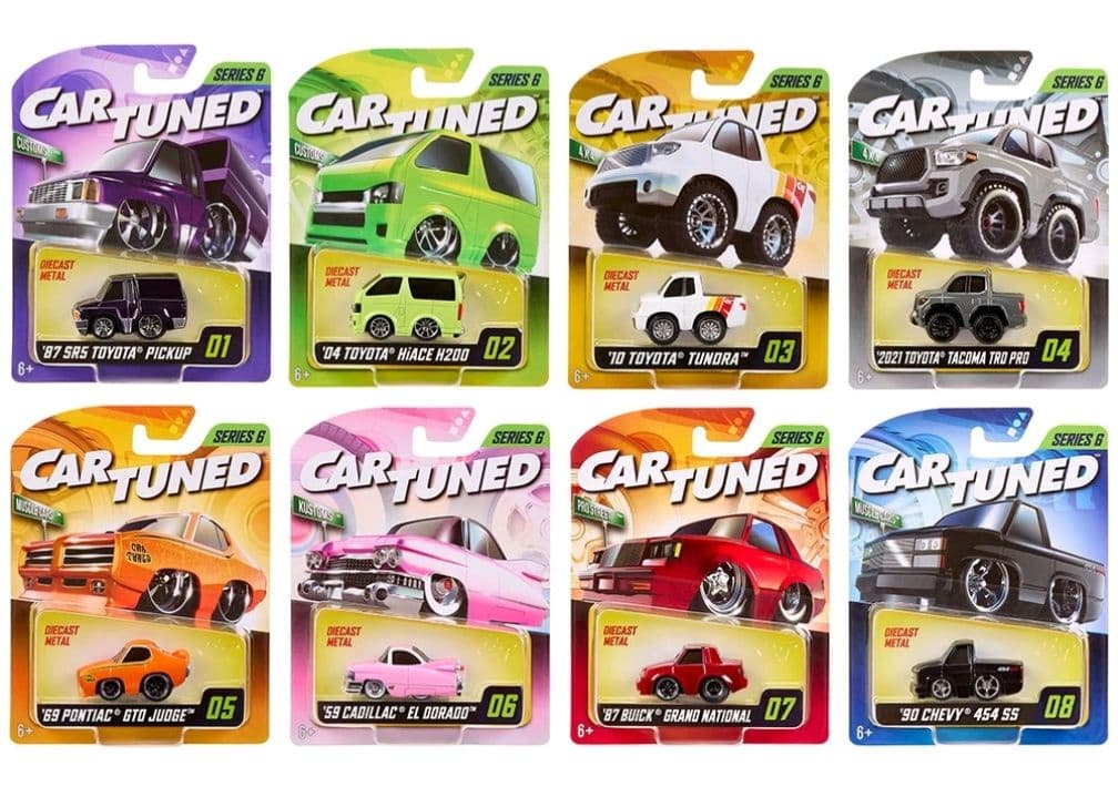 ★ 「在庫ラスト」「日本未入荷」 CAR TUNED シリーズ6 8台セット ★ MGA 1/64 CAR TUNED SERIES 6 