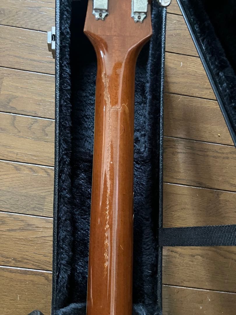 Epiphone casino ナチュラル ハードケース付き ジャンク - メルカリ