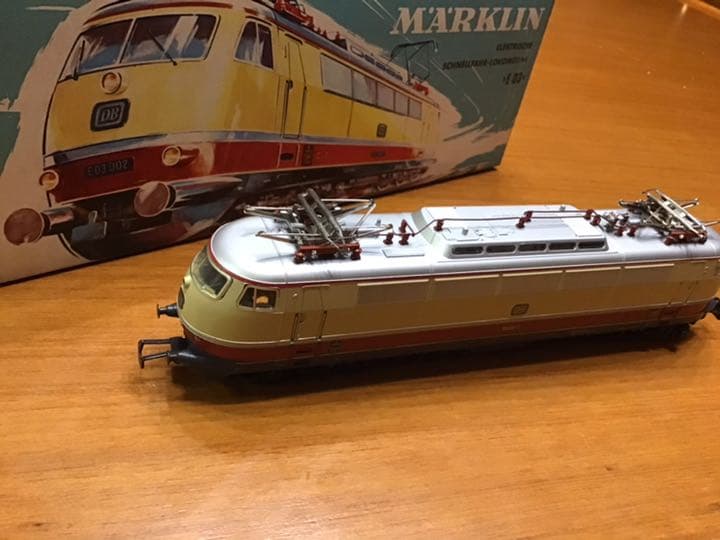 メルクリン　3053 初期型TEE用電気機関車 廃番品 メルクリン(Marklin) HO TEE ラインゴルト ティンプレート仕様 客車
