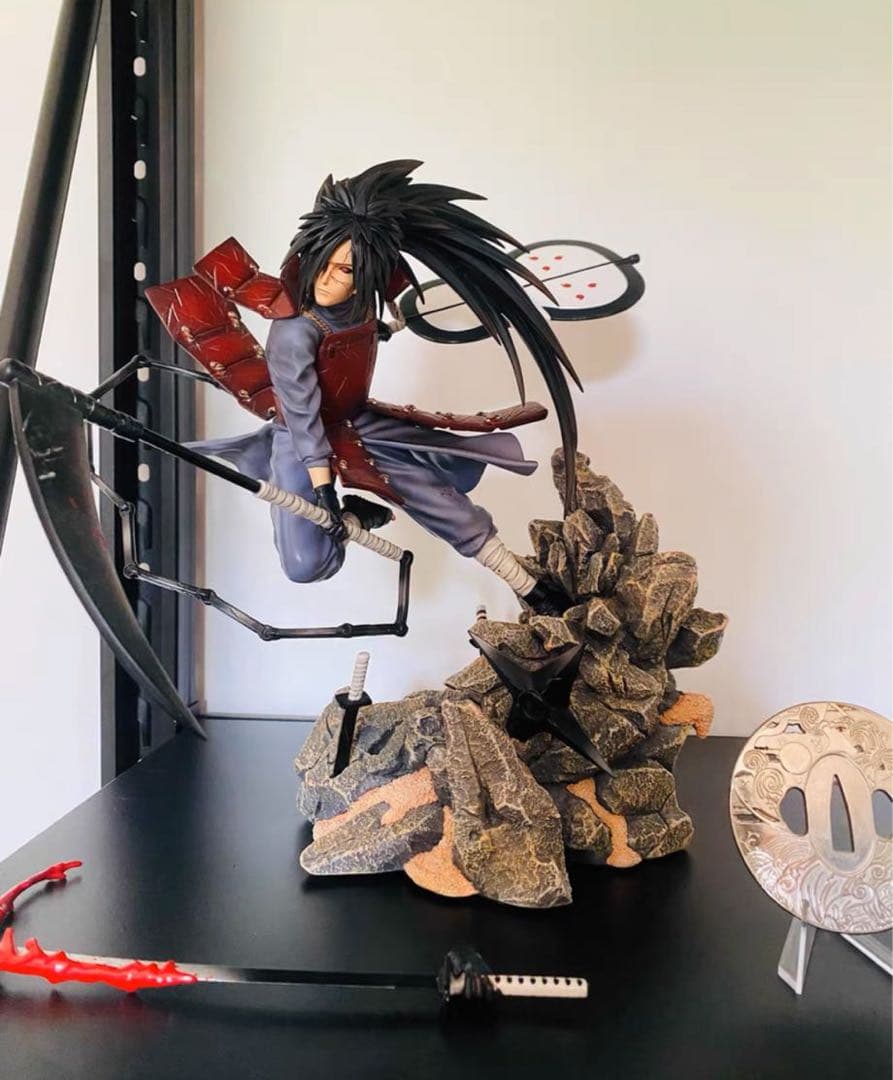 NARUTO ナルト うちはマダラ 1/5ガレージキット ガレキ スタチュー①⑨