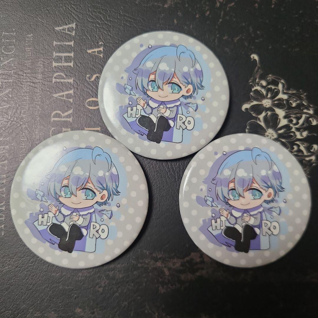 初期缶バッジ カラフルピーチ からぴち ヒロ - メルカリ