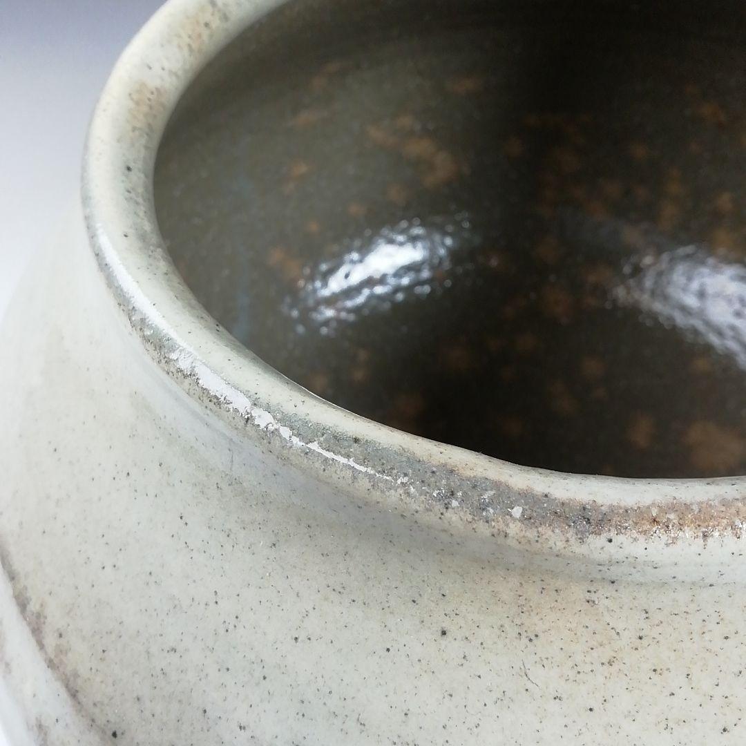 W117 水指 『粉引水指』『奥村考山 造』 共箱 茶道具 - メルカリ