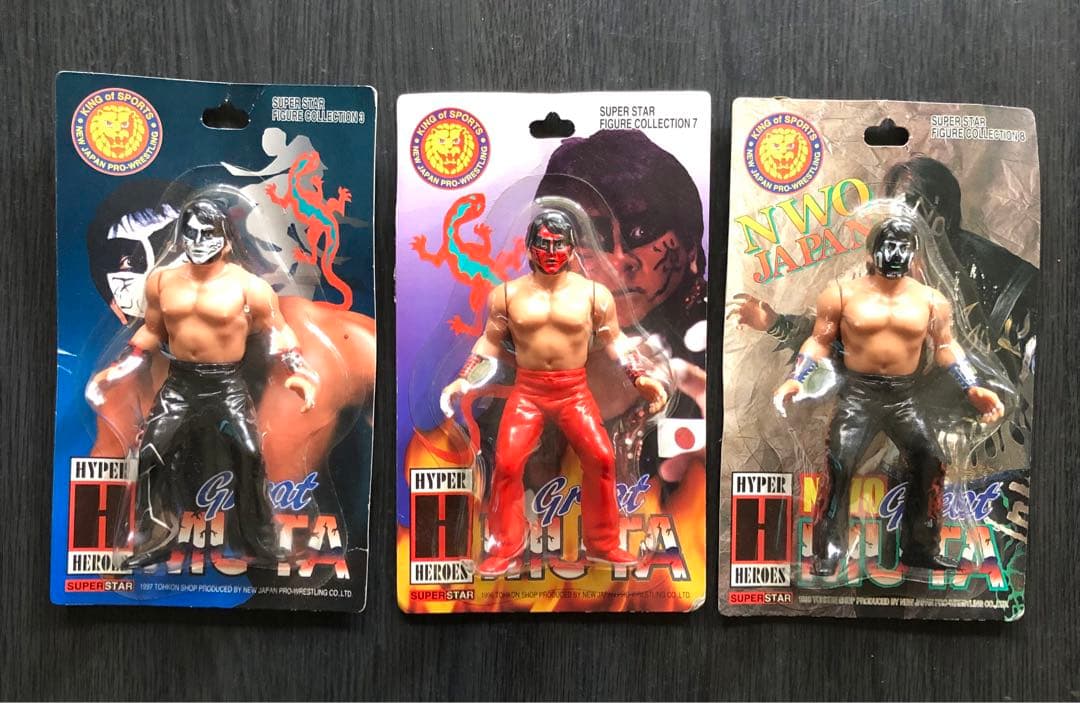 ☆新日本プロレス公式☆　グレートムタ　 フィギュア3体セット 未開封 フィギュア グレートムタ メカ GREAT MUTA 武藤 敬司 新日本