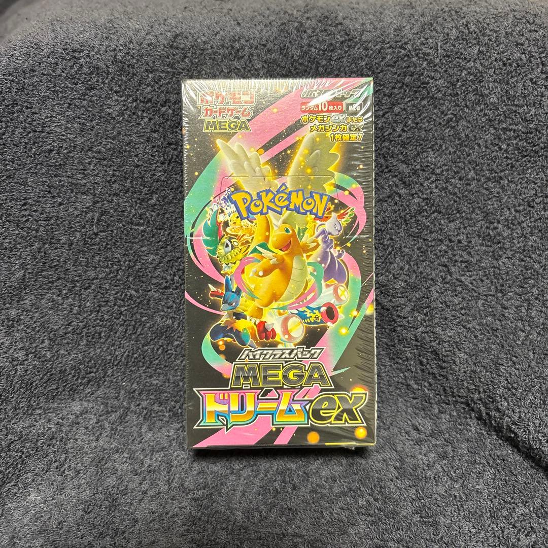 ポケモンカード MEGAドリームex 未開封シュリンク付きBOX MEGAドリームex 新品未開封 シュリンク付き BOX ポケモンカード