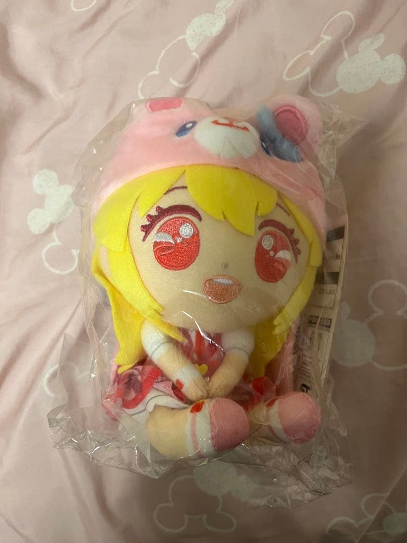 激レア！　アイカツ　一番くじ　いちご　ぬいぐるみ　エンジェリーベア ポンチョ 一番くじ アイカツ！～私のアツいアイドル活動！～｜一番くじ倶楽部