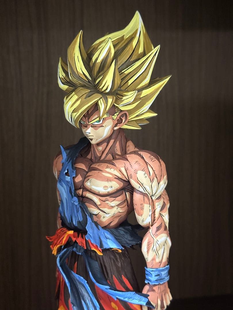 SMSP 孫悟空　超サイヤ人　リペイント ドラゴンボールSMSP サイズ 伝説の超サイヤ人 孫悟空 リペイント 二
