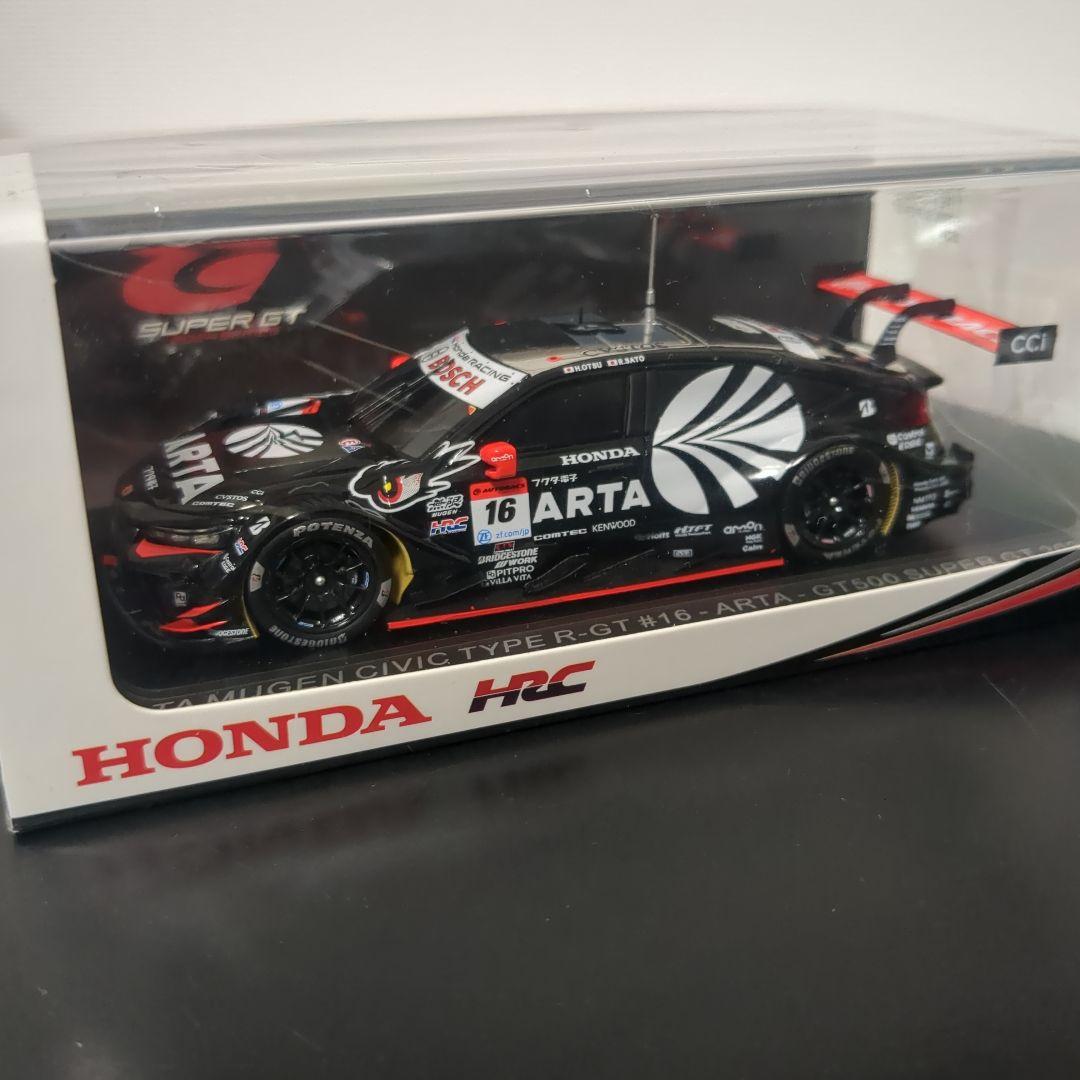 完売品 スパーク ARTA 無限 CIVIC タイプR 2024 シビック 楽天市場】スパーク 1/43 ARTA 無限 シビック タイプ R-GT #16 ARTA