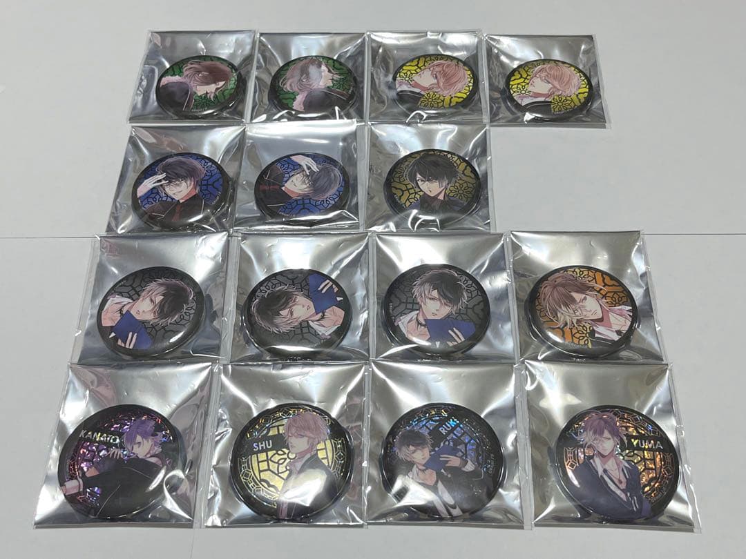 DIABOLIK LOVERS ディアラバ 中国限定 MMB 缶バッジ セット 単品】【カプセル】DIABOLIK LOVERS LOST EDEN 極推し缶バッジ