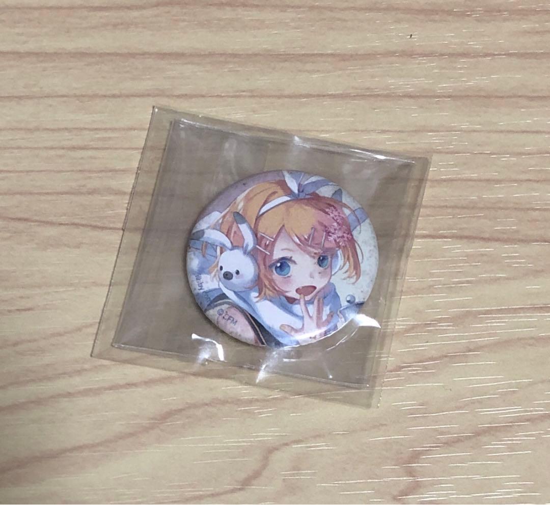 鏡音リン スカイタウン comet 缶バッジ ホロ加工缶バッジB＜asteroid：鏡音リン＞ - Rella Artworks / 不安定+