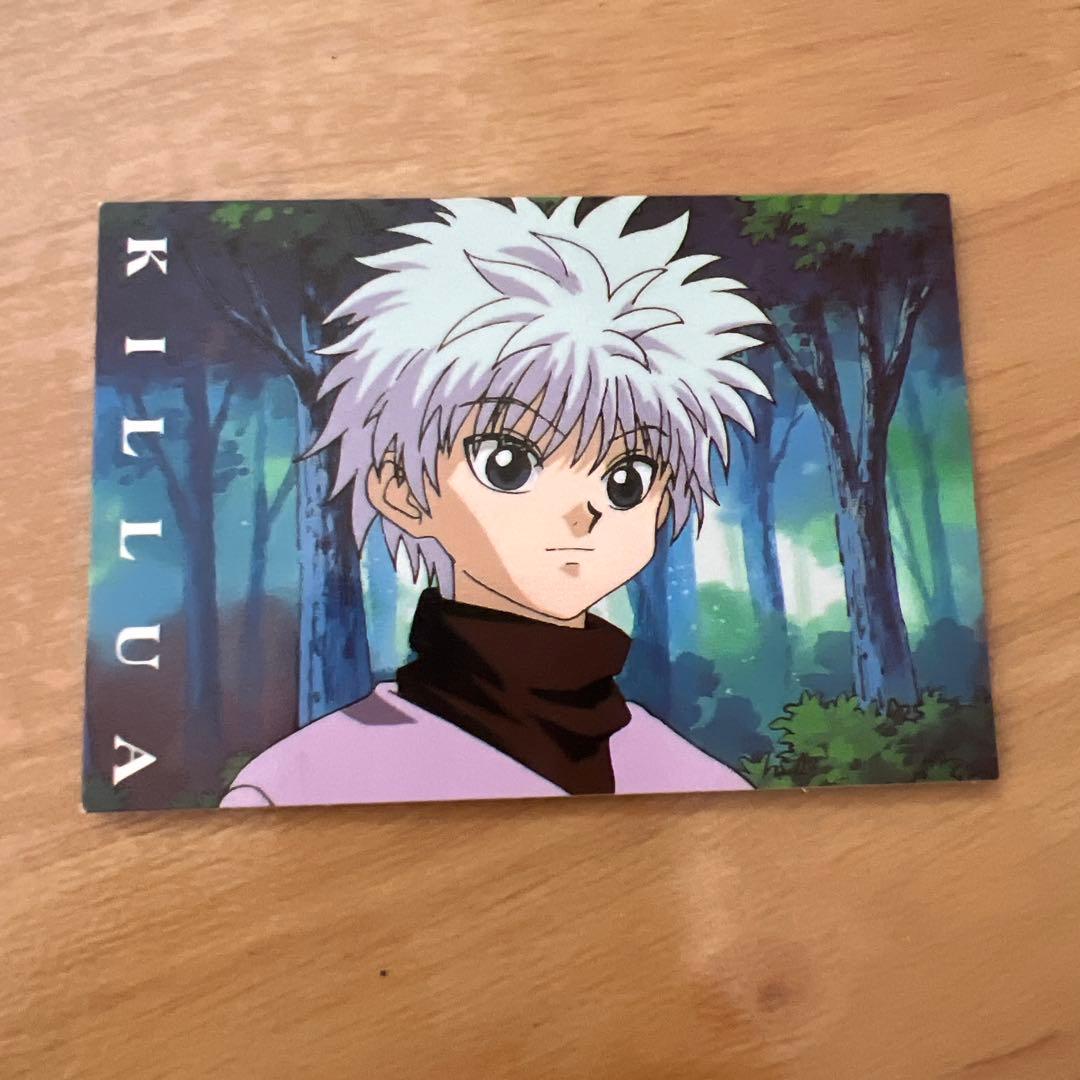 初期 HUNTERHUNTER スクラッチカード【キルア】当時物 旧アニメ希少