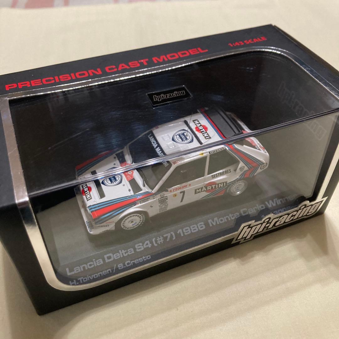 HPI 1/43 ランチア デルタ S4 1986 モンテカルロ No.7 1/43 HPI 966 ランチア デルタ S4 モンテカルロ 優勝 1986 #7, Boost