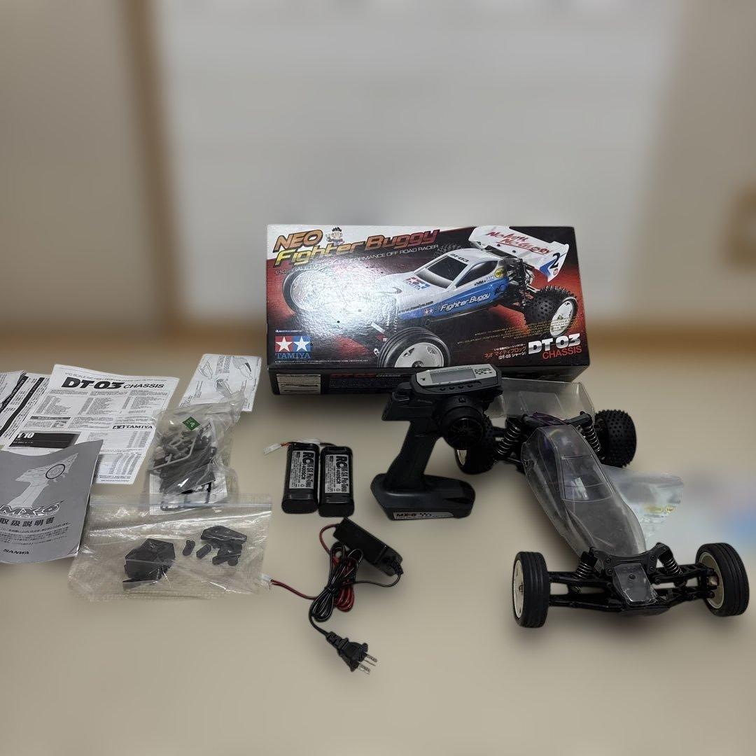 TAMIYA/タミヤ　1/10 RC ネオ マイティフロッグ （DT-03) 03c3308378cbc2c2281f21ff290079